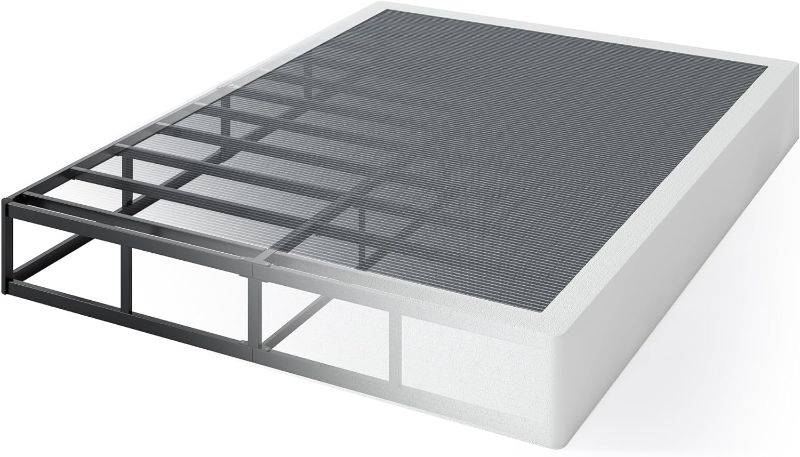 Photo 1 of TwinXL Box Spring - 9 Inch High Profile Box Spring Bed, Sturdy Metal Frame Mattress Foundation, Easy Assembly, Quiet & Noise-Free
