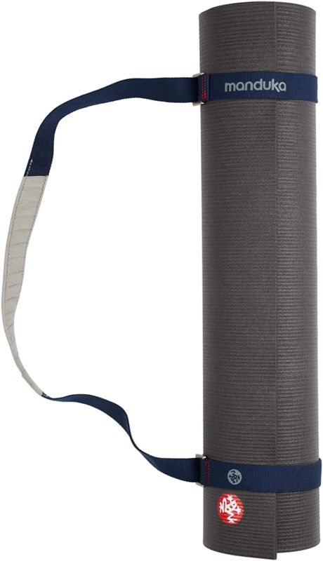 Photo 1 of Manduka Yoga Commuter Mat Carrier - Eco-Friendly Cotton, Easy to Carry, Hands-Free, For All Mat Sizes, 68" x 1.5"
