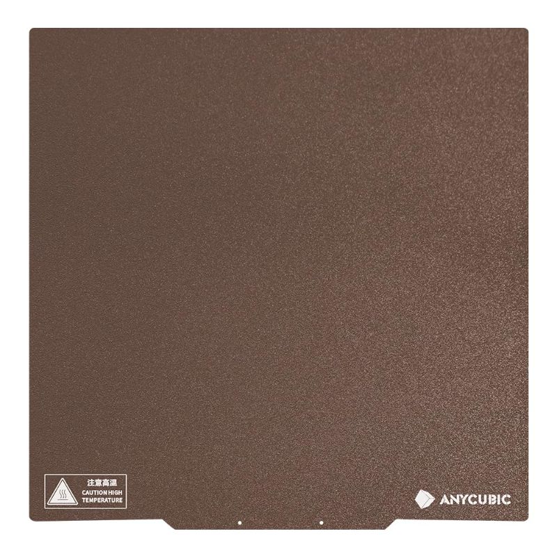 Photo 1 of Anycubic PEI Spring Steel Magnetic Platform Stronger Adhesion, Compatible with Anycubic Kobra 2 Max 3D Printer Easy to Move Models 18.72 x 18.68 x 1.1 Inches
