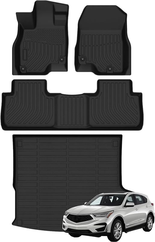 Photo 1 of Floor Mats for 2019 2020 2021 2022 2023 2024 Acura RDX- All Weather Custom for Acura RDX Floor Mats Cargo Mat Liners & Floor Liner
