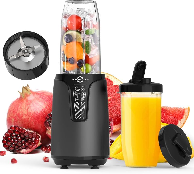 Photo 1 of Portable Blender for Shakes and Smoothies, 850W Personal Blenders for Kitchen with 6 Fins Blender Blade,Smoothie Blender with 2 * 20oz To-Go Cup?Countertop Blender for Fruit Protein Drink Baby Food
