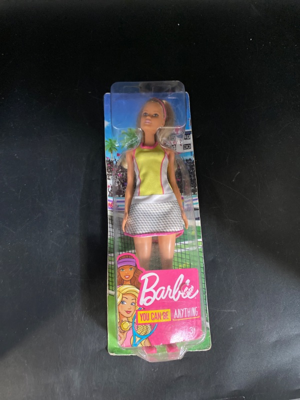 Photo 2 of Barbie Blonde Tennis Player Doll with Tennis Outfit
