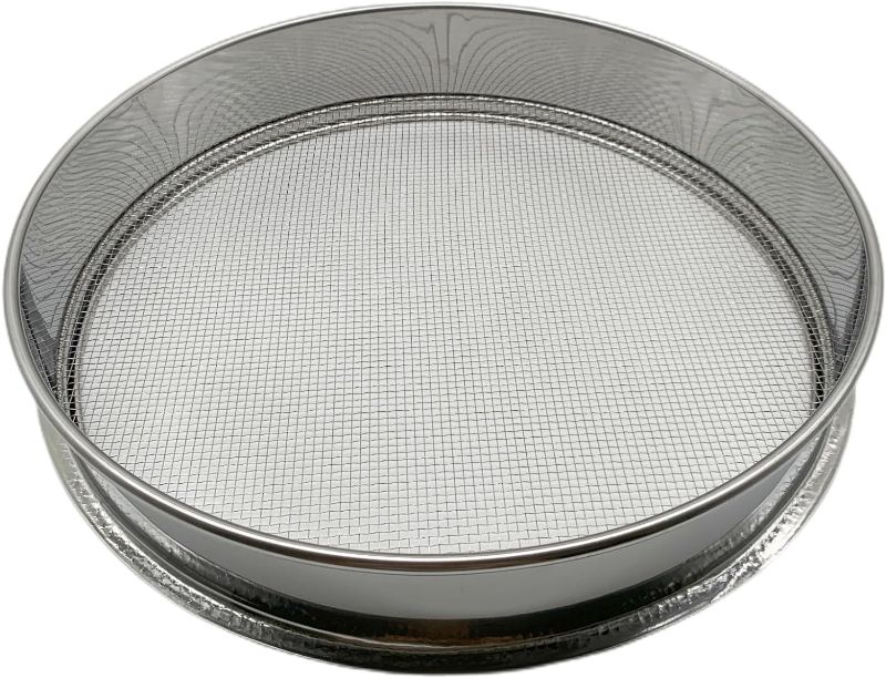 Photo 1 of Soil Sieve for Garen -12 inches Soil Sifter for Rocks Compost-Sifting pan (1/8”Mesh Screen)
