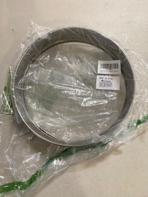 Photo 1 of Soil Sieve for Garen -12 inches Soil Sifter for Rocks Compost-Sifting pan (1/8”Mesh Screen)
