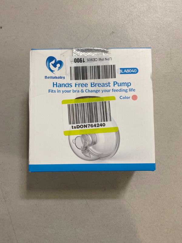 Photo 1 of Bellababy Wearable Breast Pump Hands Free,Low Noise and Pain Free,Touch Screen,4 Modes 9 Levels of Suction,Fewer Parts to Clean.(Flange 24mm,Come with 21mm/19mm/17mm Inserts)
