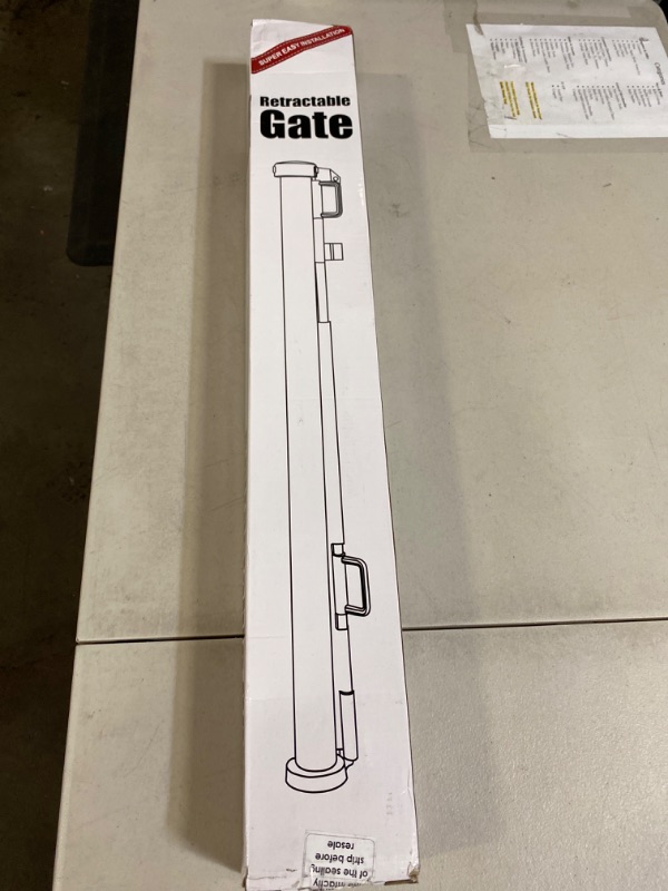 Photo 6 of EasyBaby Retractable Baby Gate, 33" Tall, Extends up to 55'' Wide, White/Child Safety Baby Gates, Pet Retractable Gates for Stairs, Doorways, Hallways, Indoor and Outdoor
