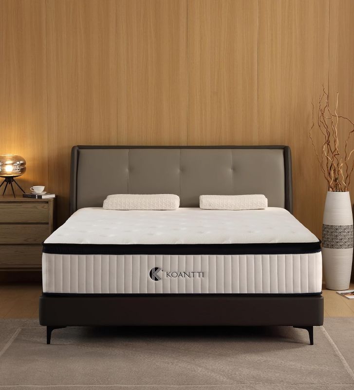 Photo 1 of Twin Mattress,10 Inch Memory Foam Twin Size White Mattresses,Innerspring Twin Hybrid Mattress in a Box with Adaptive Support & Pressure Relief,Medium Firm,CertiPUR-US.
