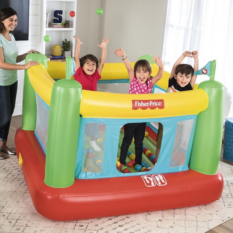 Photo 1 of Fisher-Price Bouncer with Built-in Pump, 69" x 68" x 53"
