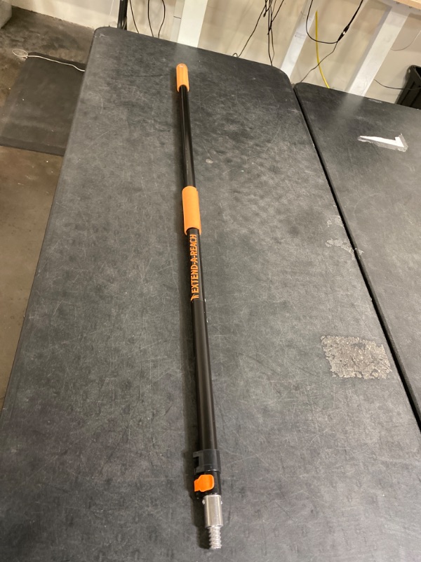 Photo 2 of 7-24 ft Long Telescopic Extension Pole // Multi-Purpose Extendable Pole with Universal Twist-on Metal Tip // Lightweight and Sturdy // Best Telescoping Pole for Painting, Dusting and Window Cleaning
