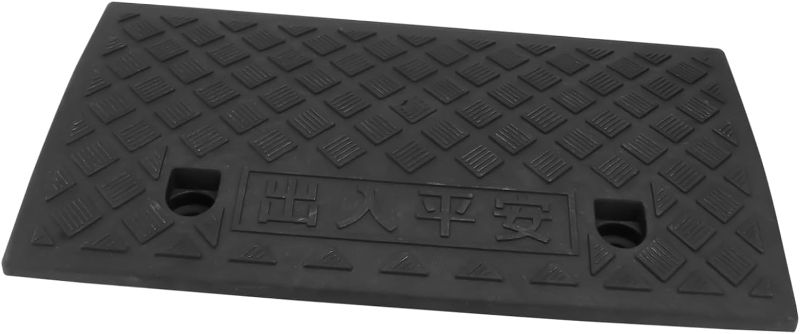 Photo 1 of YARNOW Curb ramp Door Threshold Pitch Hopper Roofing Step Rubber Wheelchair ramp Driveway ramp for Curb Portable Wheelchair Door Step ramp Loading Dock Bridges ramps Racing car self Made
