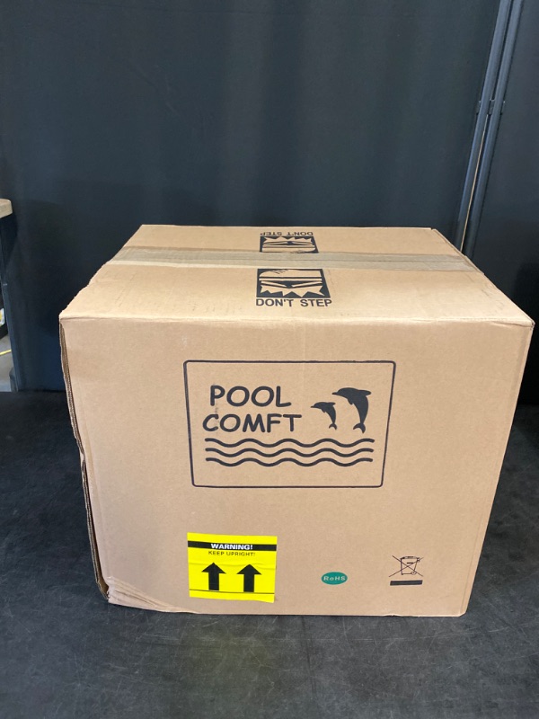 Photo 2 of POOLCOMFT-Pool Heat Pump 11488BTU(Max) for Above Ground Pools, Pool Heater PLC30 for Pools up to 2000-gallon,120V/60Hz, Titanium Heat Exchanger
