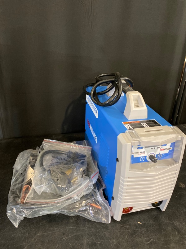 Photo 2 of YESWELDER ARC Welder 165Amp Digital Inverter IGBT Stick MMA Welder,110/220V Dual Voltage Hot Start ARC Force Portable Welder&TIG Welding Torch WP-17V 13ft 150Amp Air Cooled Lift TIG Torch