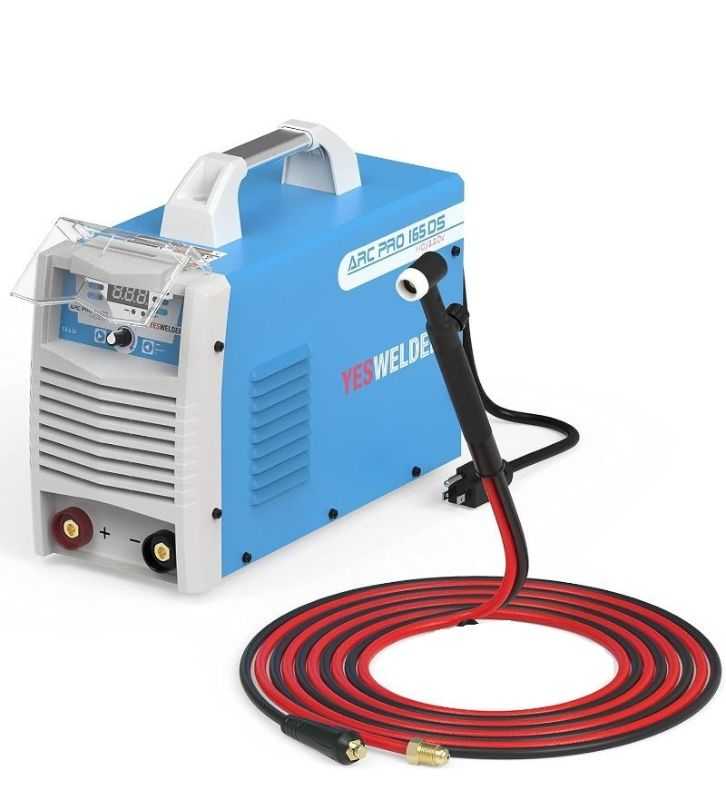 Photo 1 of YESWELDER ARC Welder 165Amp Digital Inverter IGBT Stick MMA Welder,110/220V Dual Voltage Hot Start ARC Force Portable Welder&TIG Welding Torch WP-17V 13ft 150Amp Air Cooled Lift TIG Torch