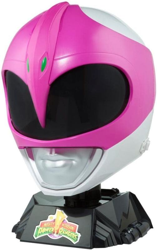 Photo 1 of Power Rangers Lightning Collection Premium Replica Helmet with Display Stand (Pink Ranger)