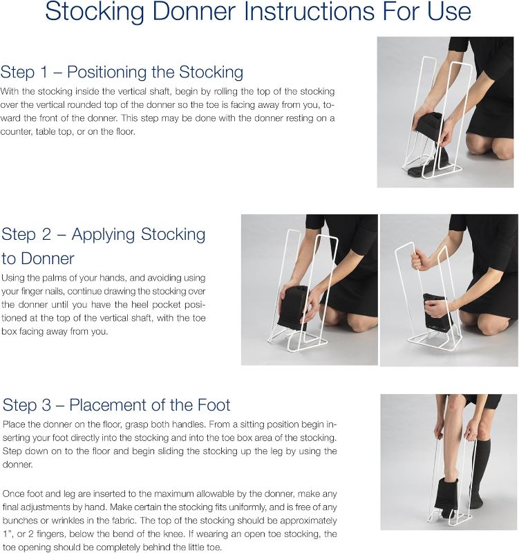 Photo 1 of Stockings Donner, Helper for Applying Compression Socks, Large Size Donning Zone