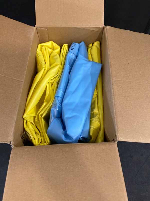Photo 1 of Pool Floats Adult Inflatable Chair Floats with Cup Holders & Handles - Happy Colorful Pool Floaties - Pool Float Comes in 2 Fun Colors, Blue & Yellow, A Relaxing Floats for Swimming Pool.

