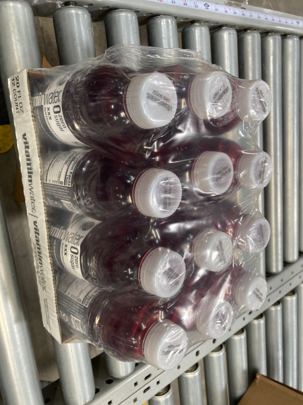 Photo 2 of 
vitaminwater zero sugar xxx, electrolyte enhanced water w/vitamins, açai-blueberry-pomegranate drinks, 20 fl oz, 12 Pack