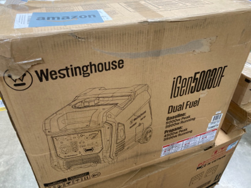 Photo 3 of ****THIS IS THE COVER ONLY****Westinghouse iGen4500DF 3700W Dual Fuel Electric Start Portable Inverter Generator