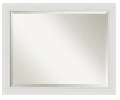 Photo 1 of Amanti Art
(Brand Rating: 4.5/5)
Medium Rectangle Flair Soft White Beveled Glass Casual Mirror (26 in. H x 32 in. W)