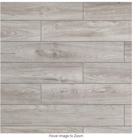 Photo 1 of 
Daltile
Regent Grove 6 in. x 36 in. Ash Gray Glazed Porcelain Floor and Wall Tile (14.5 sq. ft./Case)