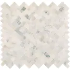 Photo 1 of Daltile
Xpress Mosaix Peel 'N Stick Daphne White Polished 14 in. x 12 in. Marble Brick Joint Mosaic Tile (11.64 sq. ft./Case)