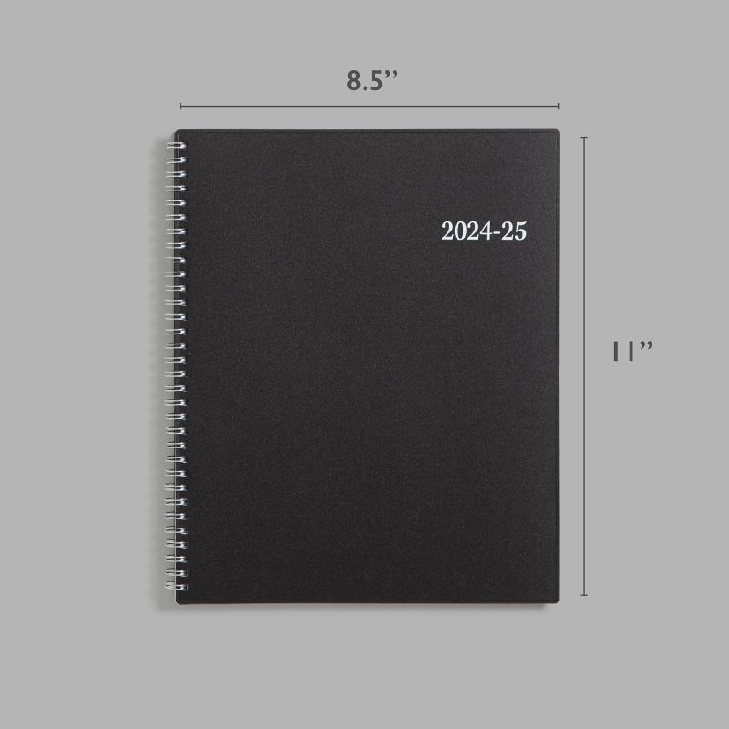 Photo 1 of *** Picture is for reference. 2024 Year, Weekly and Monthly Planner, Flexible Cover, Wirebound