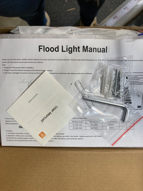 Photo 1 of 2 PACK! sdaiv Smart RGB LED Flood-Light Outdoor Indoor, 50W Graphene Waterproof Bluetooth Dimmable Lamp, Music Sync, Timing, Landscape Party