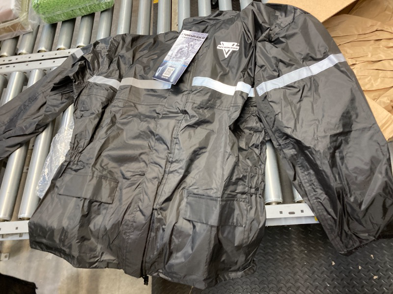 Photo 2 of Nelson-Rigg SR-6000 StormRider 2-Piece RainSuit (XXX-Large, Black)