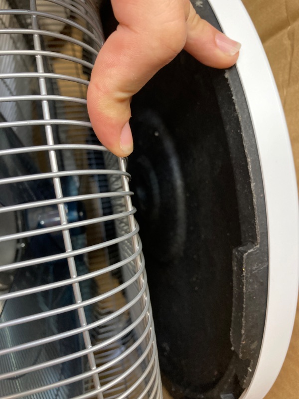 Photo 3 of Rowenta Turbo Silence Standing Floor Fan with Remote 53 Inches Ultra Quiet Fan Oscillating, Portable, 5 Speeds, Indoor, Refresh Up to 23-Feet VU5870