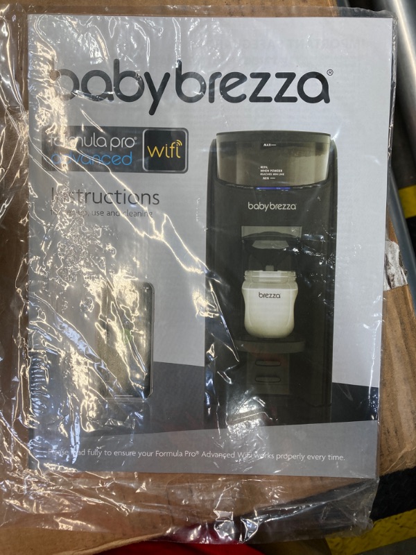 Photo 6 of Baby Brezza Formula Pro Advanced WiFi Formula Dispenser Machine - Automatically Mix a Warm Formula Bottle Instantly - Easily Make Bottle with Automatic Powder Blending Advanced, WiFi