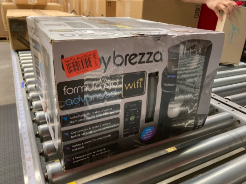 Photo 7 of Baby Brezza Formula Pro Advanced WiFi Formula Dispenser Machine - Automatically Mix a Warm Formula Bottle Instantly - Easily Make Bottle with Automatic Powder Blending Advanced, WiFi