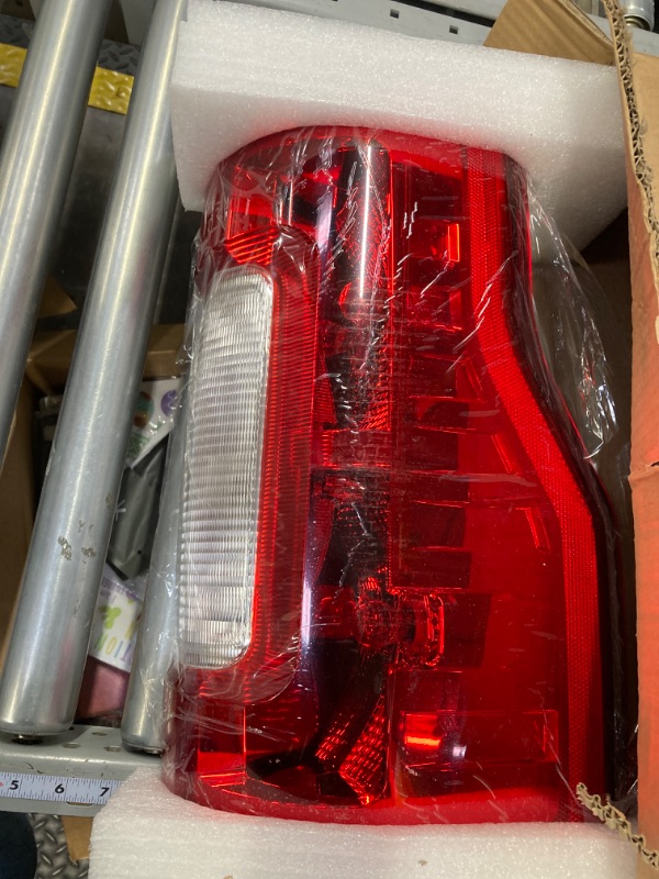 Photo 3 of Tail Light Rear Lamp Compatible With 2017-2019 Ford F250 F350 Super Duty without Blind Spot/LED Left Driver Side Taillight Brake Signal Assembly with Bulb