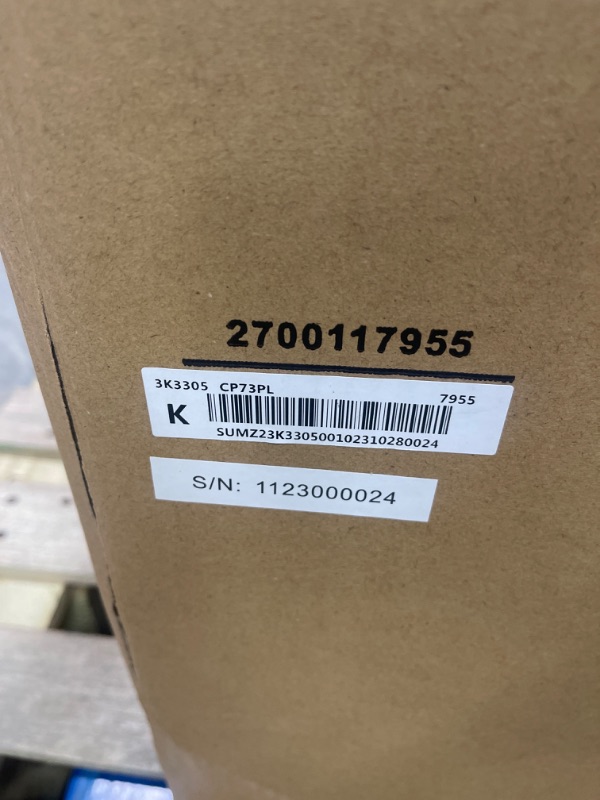 Photo 1 of Summit Appliance 19inch Wide Refrigerator-Freezer Residential - Cycle defrost refrigerator-freezer in platinum, 4.5 cu.ft.,CP73PL