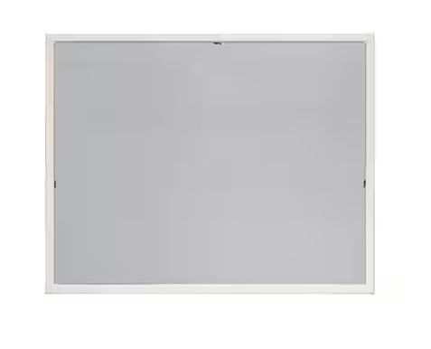 Photo 1 of 20-5/32 in. x 20-5/32 in. 400 Series White Aluminum Awning Window Screen