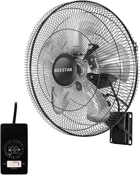 Photo 1 of 18 inch High Velocity Wall Mount Fan Oscillating