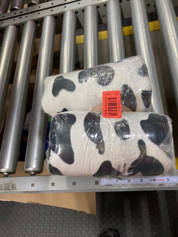 Photo 2 of 2 PACK! inhand Cow Print Blanket, Fuzzy Baby Girl Cow Print Throw Blankets for Couch, Kids Fleece Throw Blanket, Soft Warm Plush Cow Toddler Blanket for Boys, Flannel Throw Blankets for Children, 40''x60''