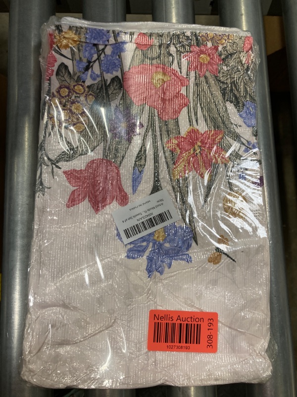 Photo 2 of *** BUNDLE OF 2 *** Artoid Mode Flowers Leaves Dragonfly Spring Kitchen Towels Dish Towels, 18x26 Inch Seasonal Summer Decoration Hand Towels Set of 4