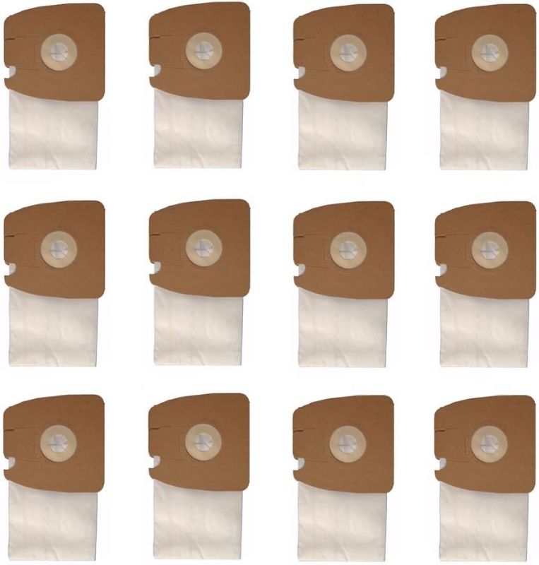 Photo 1 of 12 Pack Replacement 58183B Vacuum Cleaner Bag for Eureka Style Y 6400 6420 6430 6440 Upright Vacuum Models
