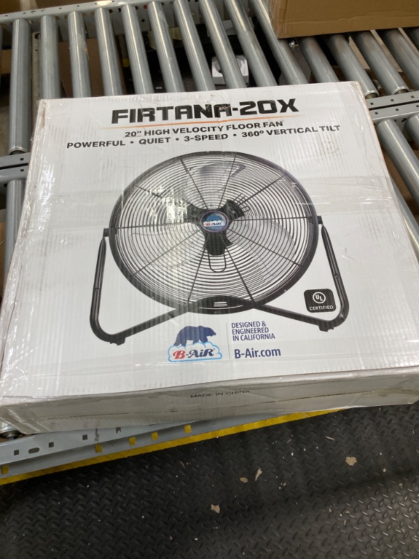 Photo 3 of B-Air Firtana-20X Multipurpose High Velocity Fan - 20 inch Floor Fan