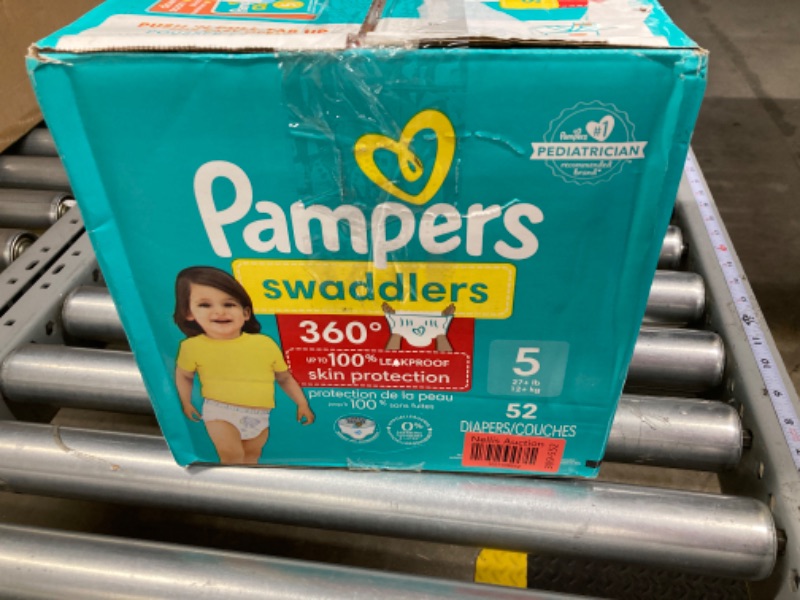 Photo 3 of Pampers Swaddlers 360 Pull-On Diapers, Size 5, 52 Count for up to 100% Leakproof Skin Protection and Easy Changes Size 5 52