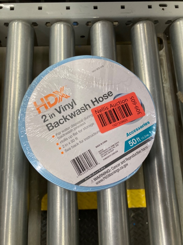 Photo 2 of HDX 69266 50 ft. x 2 in. Swimming Pool Spa and Hot Tub Backwash Hose