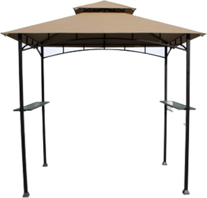 Photo 1 of Garden Winds Replacement Canopy Top Cover for The Aldi Gardenline Belavi Shoprite Grill Gazebo - Standard 350 (Will not fit Any Other Model) - Top Tier 34" x 21", Bottom Tier 96" x 60"