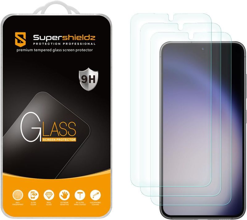 Photo 1 of *** BUNDLE OF 2 *** (3 Pack) Designed for Samsung Galaxy S24 Tempered Glass Screen Protector