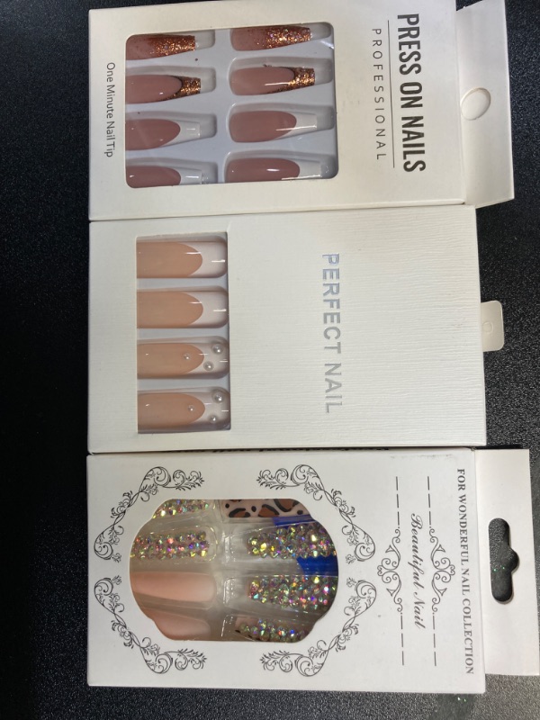 Photo 3 of 3 Pack Variety Press On Nails