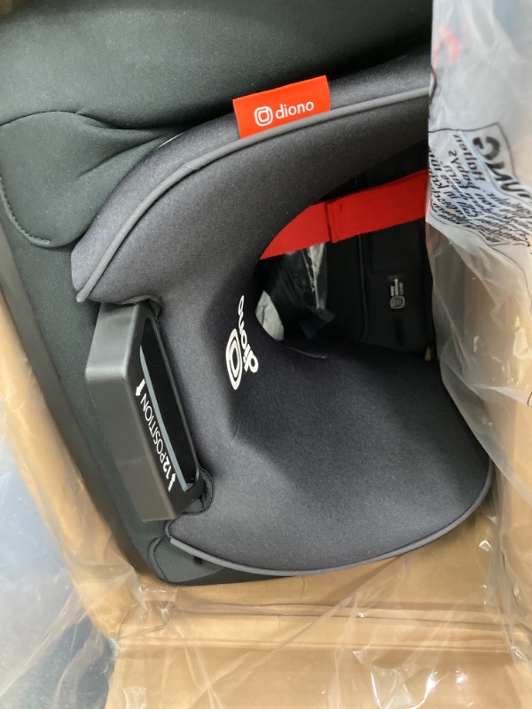 Photo 2 of Diono Radian 3R SafePlus, All-in-One Convertible Car Seat, Rear and Forward Facing, SafePlus Engineering, 10 Years 1 Car Seat, Slim Fit 3 Across, Black Jet Radian 3R SafePlus Fits 3 Across Black Jet