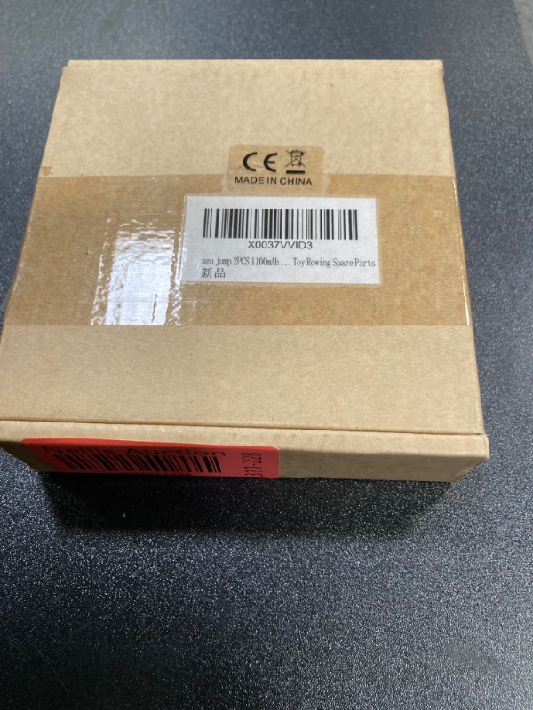 Photo 1 of 2PCS 1100mAh Lithium Battery with 2in1 Charger for H102 TX121 High Speed RC Boat Outdoor Water Electric RC Toy Rowing Spare Parts