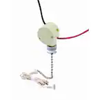 Photo 1 of 3-Amp Single-Pole Single Circuit (On-Off) Pull Chain Switch
