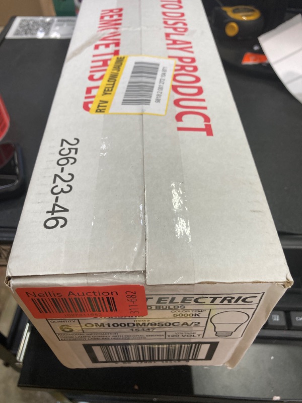 Photo 1 of 100-Watt Equivalent A19 Dimmable CEC Title 20 ENERGY STAR 90+ CRI E26 Medium LED Light Bulb, Daylight 5000K (12-Pack)
