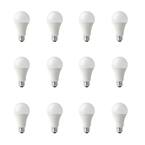 Photo 1 of 100-Watt Equivalent A19 Dimmable CEC Title 20 ENERGY STAR 90+ CRI E26 Medium LED Light Bulb, Daylight 5000K (12-Pack)
