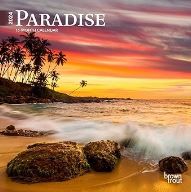 Photo 1 of 2 Pack Paradise | 2024 7 x 14 Inch Monthly Mini Wall Calendar | BrownTrout | Scenic Travel Nature Beach Calendar – Mini Calendar, August 1, 2023
